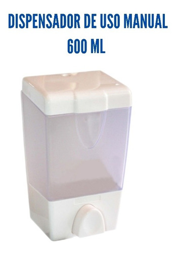 Dispensador Multiuso Manual De Gel Jabón Líquido, Shampoo 