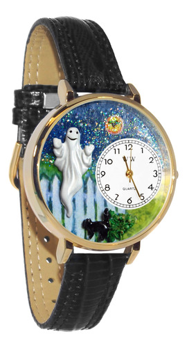 Relojes Caprichosos G1220032 Halloween Ghost Unisex Piel Neg