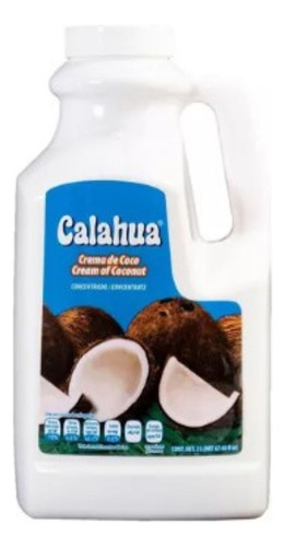 Crema De Coco De 2lt, Marca Calahua.