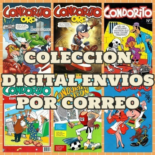 Imagen 1 de 4 de Condorito Coleccion Completa Digital