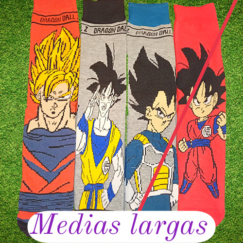 Medias Estampadas Divertidas Calcetines Largos Dragón Ball