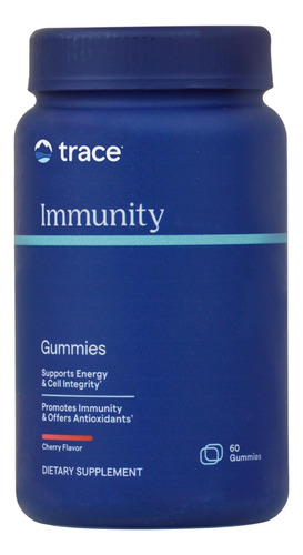 Trace Minerals Complete Inmmunity 60 Gomitas Sabor Cereza