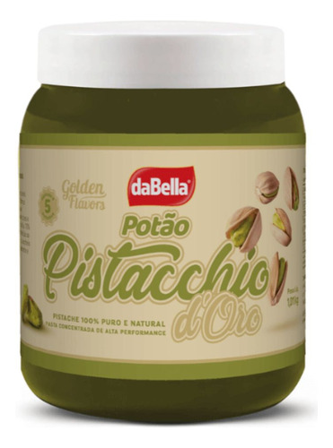 Pasta Saborizante Pistacchio D'oro Dabella 1,010kg Un