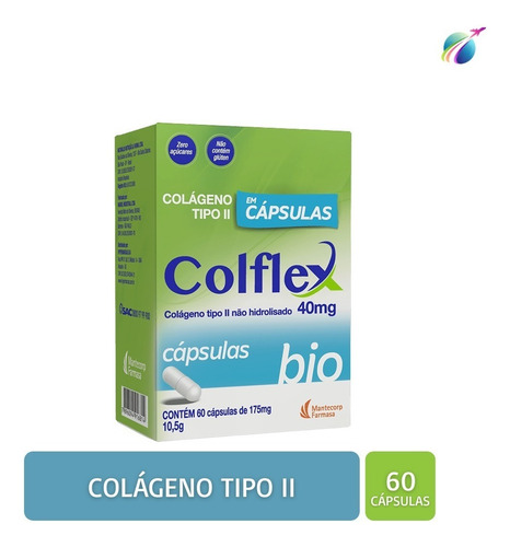 Mantecorp Colágeno Tipo Ii 60 Cápsulas Sem Sabor
