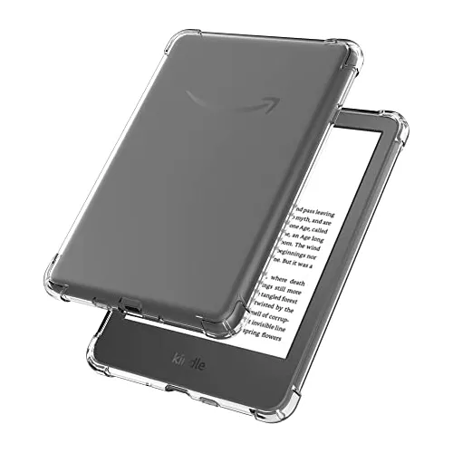 DMLuna Funda para Kindle de 6 pulgadas (versión 11ª generación 2022, modelo  C2V2L3), ultra delgada y ligera, funda de piel sintética duradera de piel
