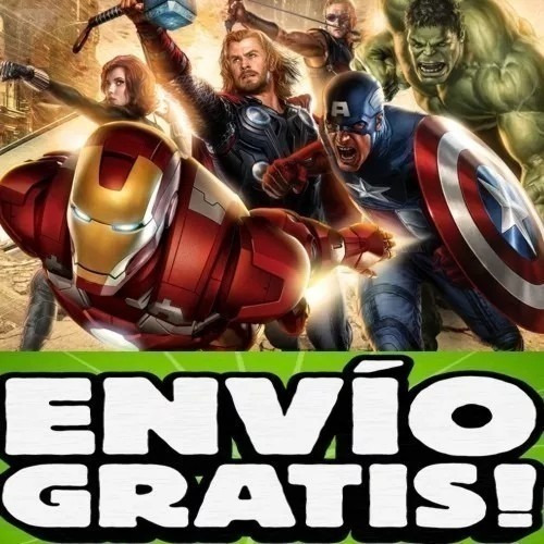 Kit Imprimible Los Vengadores Avengers Diseñá Tarjetas Y Mas