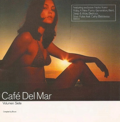 Varios - Cafe Del Mar Volumen Siete - Cd Usado 