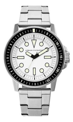 Ax Armani Exchange Reloj De Cuarzo Para Hombre Con Correa De