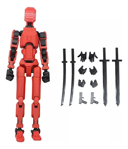 Figura De Acción Móvil L Robot Dummy