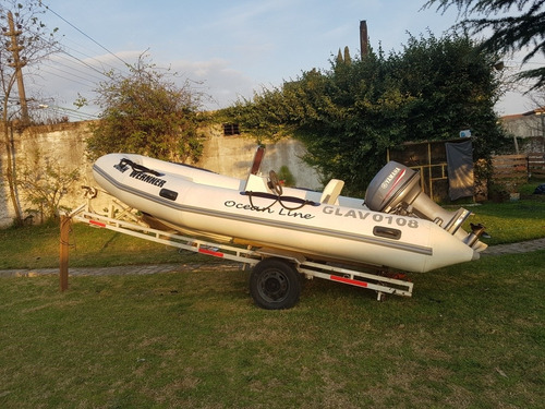 Semirrigido 460 Con Yamaha 40hp Motor Nuevo