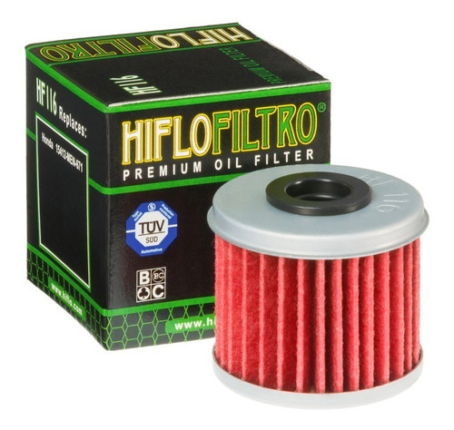 Filtro De Aceite Hiflo Hf116 Honda Crf450 R Crf450 X