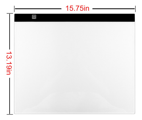 Caja De Fotocopiadora Led Portátil M, Tamaño A5, A4, A3, Del