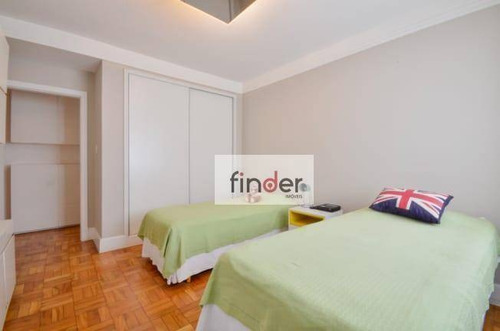 Alfred Na Alameda Fernão Cardim, 346. Apartamento Reformado À Venda, 179m², 3 Dormitórios, 1 Suíte E 2 Vagas. Jardim Paulista. 850m Do Dante Alighieri - Ap13239