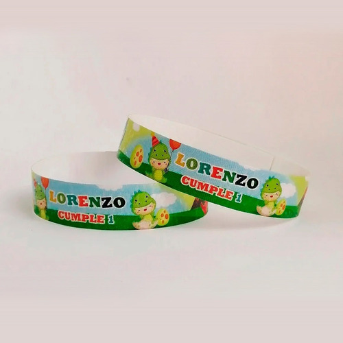 Imagen 2 de 9 de Pulseras Souvenir Sorpresitas Infantiles Personalizadas