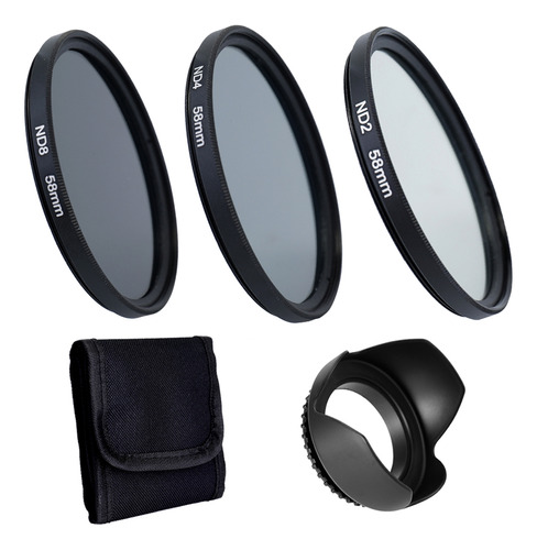 Kit De Accesorios De Fotografía, Filtros De Lentes, Cámara R