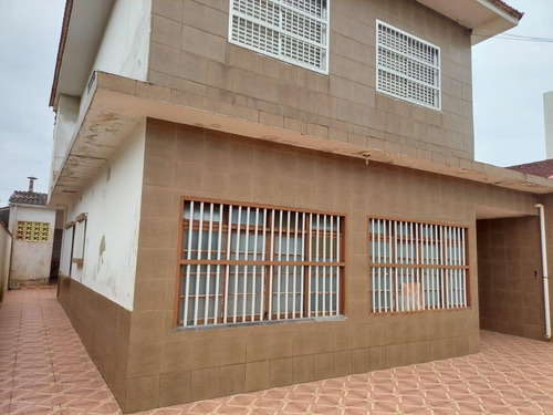 Imagem 1 de 15 de Sobrado Para Venda Em Praia Grande, Solemar, 4 Dormitórios, 1 Suíte, 3 Banheiros, 7 Vagas - 424_2-585000