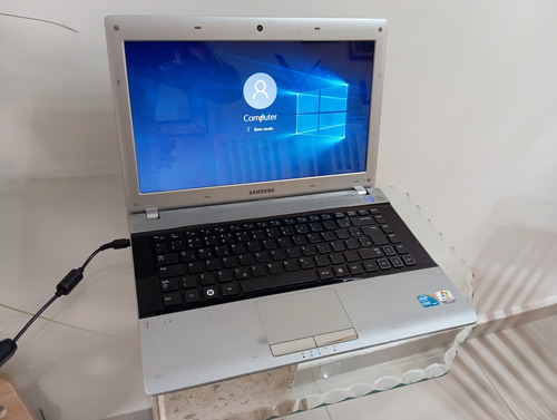 Notebook Samsung Rv411,intel Core I3 M330,4gb,hd500gb,cons Prateado