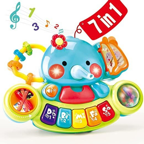 Juguetes Para Bebés 6-12 Meses Piano De Elefante Educativos