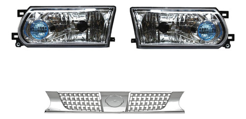 Par Faros Y Parrilla Nissan Tsuru Iii 05-17