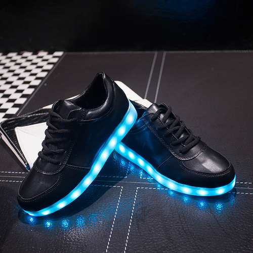 Zapatillas Deportivas Con Luces Led Para Mujer Y Hombre