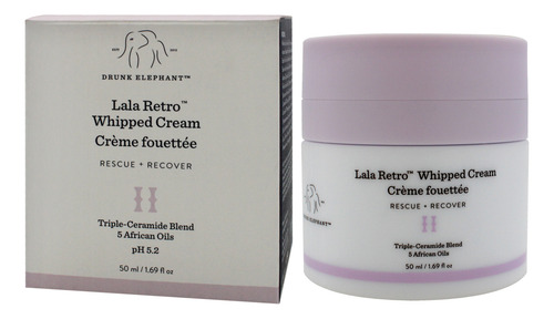 Crema Batida Lala Retro De Drunk Elephant Para Mujer, 50 Ml