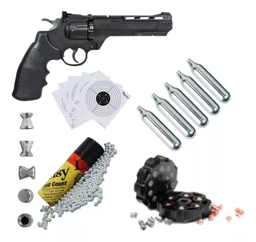 Revolver Co2 Crosman Vigilante, DEPORTIRO