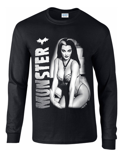 Playera Morticia, 100% Algodón M/l