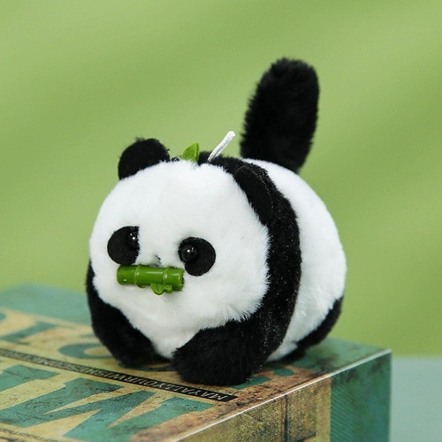 Juguete De Felpa Con Cola Que Gira La Cola Giratoria Panda