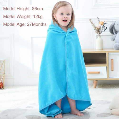 Michley Toalla De Baño Unisex Con Capucha De Animales Para B