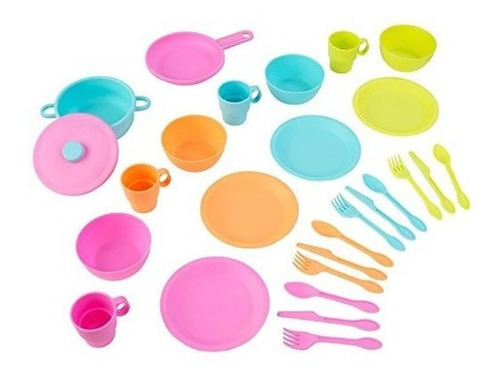 Set De Utensilios De Cocina Kidkraft De 27 Piezas - Brights