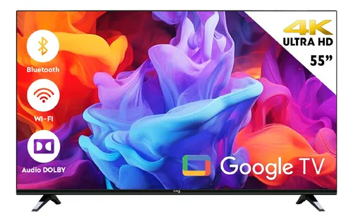 comprar Smart Tv Pantalla 55 Pulgadas Cuory Google Tv 4k Uhd Dled