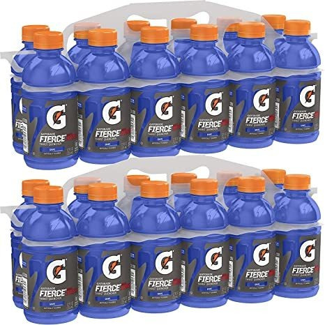 Gatorade Fierce Sed Quencher, Uva, 12 Botellas Onzas (paquet