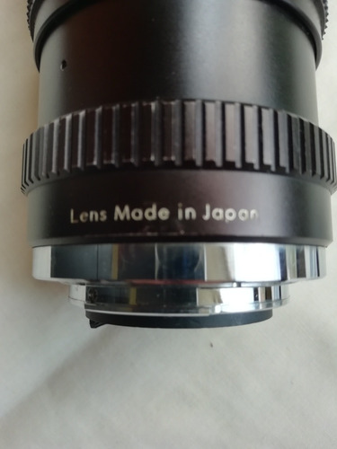 Imagen 6 de 9 de Lente Zomm Marca Soligor F=85205 Mm