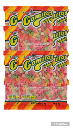 La Giralda Mini Gomitas Clásicas Azúcar 2 Kg
