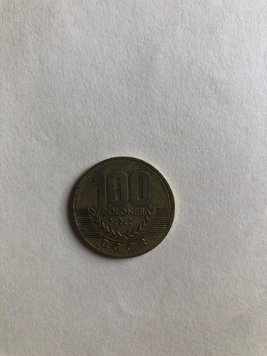 Imagen 1 de 2 de Moneda De 100 Cólones Costa Rica Año 2000