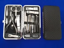 Comprar Sets Manicure Pedicure Y Facial 19 Piezas Acero Inoxidable 