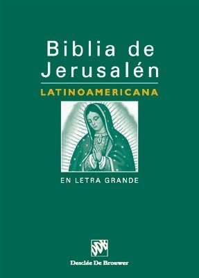 Libro Biblia De Jerusalã©n Latinoamericana En Letra Grande