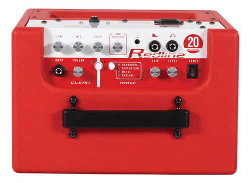 Imagen 3 de 4 de Amplificador Vht Redline 20 Combo 20wts Parlante 1x8