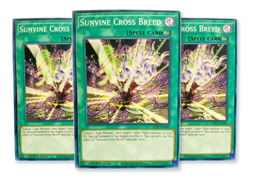 Yugi-oh! Sunvine Cross Breed Liov-en099 Comun