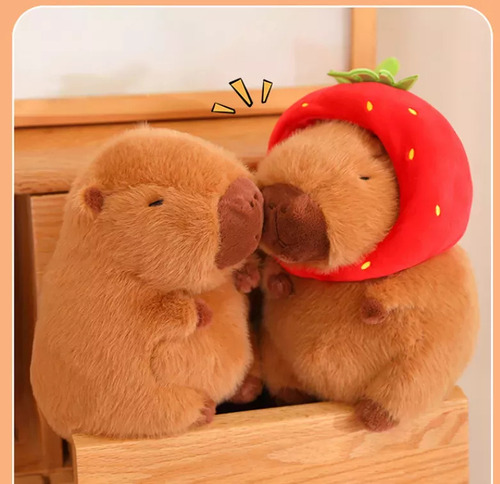 Lindo Juguete De Peluche De Capibara, 1 Pieza De Juguetes Pa