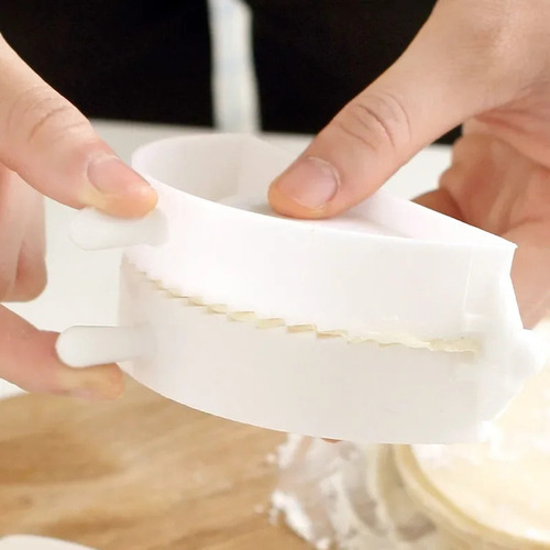 N Kit 3 Moldes Empanadas Plástico - Rápido Y Sellado