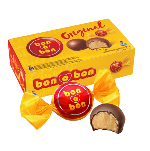 Bombon Bonobon Chocolate Con Leche Arcor X30u - Cotillón Waf