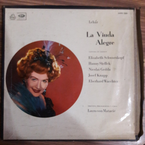 Coleccion Lehar La Viuda Alegre 3 Discos