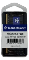 Comprar Memoria Ram Tecnomemory Sodimm Ddr4 16gb 3200mhz Kvr32s22s8t