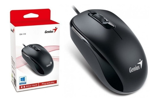 Mouse Genius Dx 120 Usb Optico Negro Caja 1000dpi El Mejor