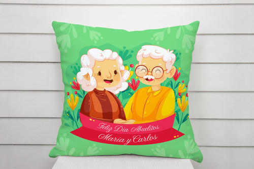 10 Plantillas Dia Del Abuelo P/cojines Sublimar Png Mockups