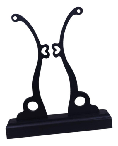Hand Stand Stand Stand Stand Stand Rack Madeira Grande Preto