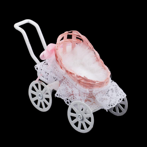 Modelo De Juguete En Miniatura Accesorios De Cochecito 1:12