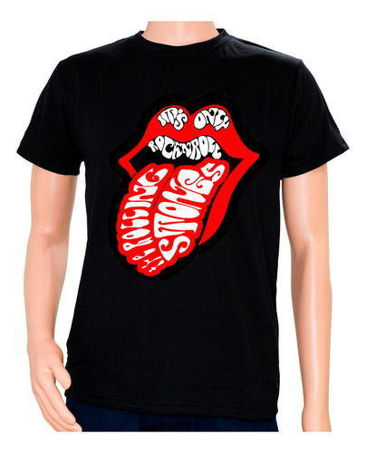 Remera Camiseta Algodon Rolling Stones Musica Rock 3 Diseños