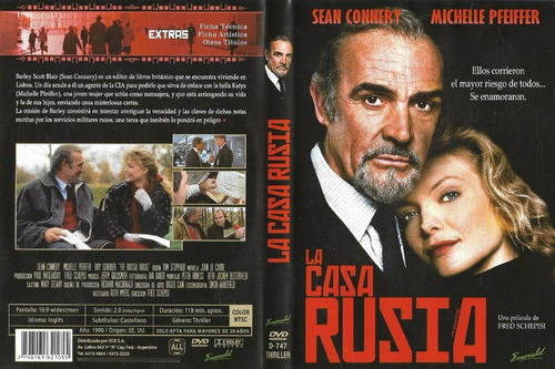 La Casa Rusia Dvd Michelle Pfeiffer Sean Connery